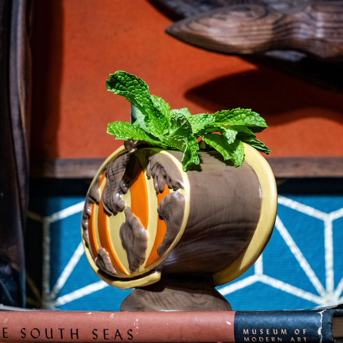 Witco Globe: Orange · Ceramic Tiki Mug · Pre-Order
