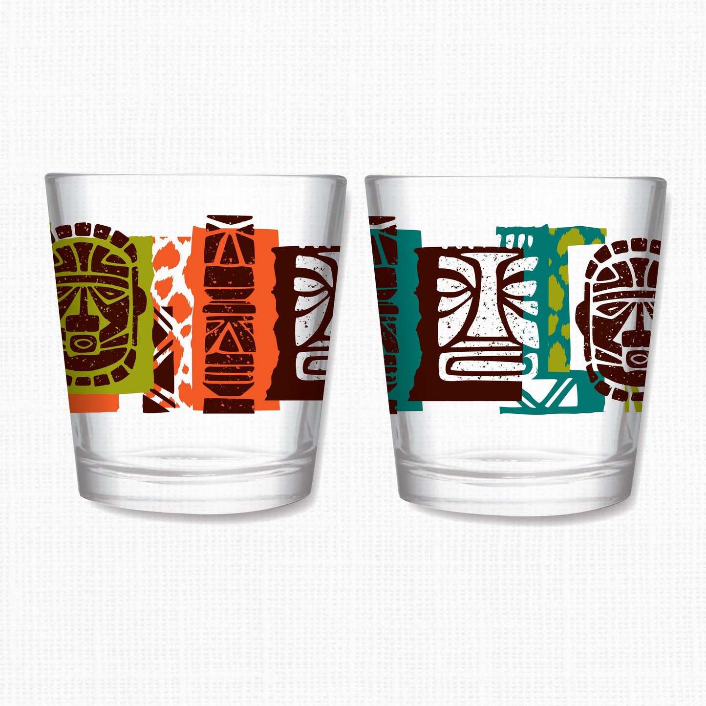 Witco Decor's 'Jungle Modern' Mai Tai Cocktail Glass (1) - Ready to Ship!